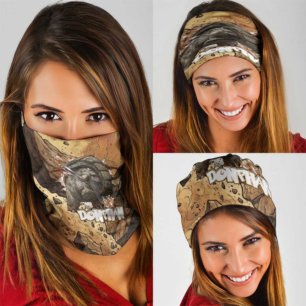 Donphan Neck Gaiter Explosive Earthquake Comic Art