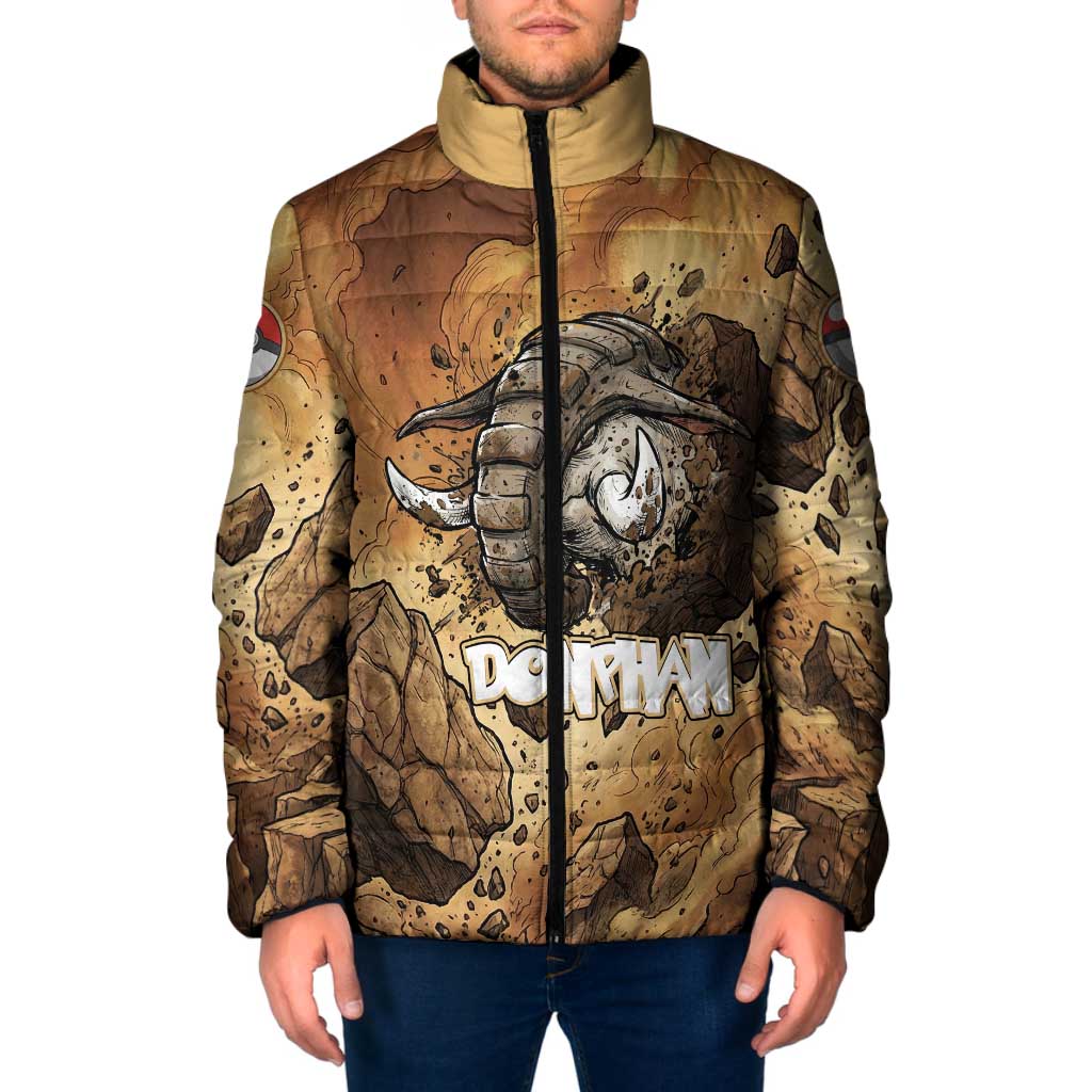 Donphan Padded Jacket Explosive Earthquake Comic Art