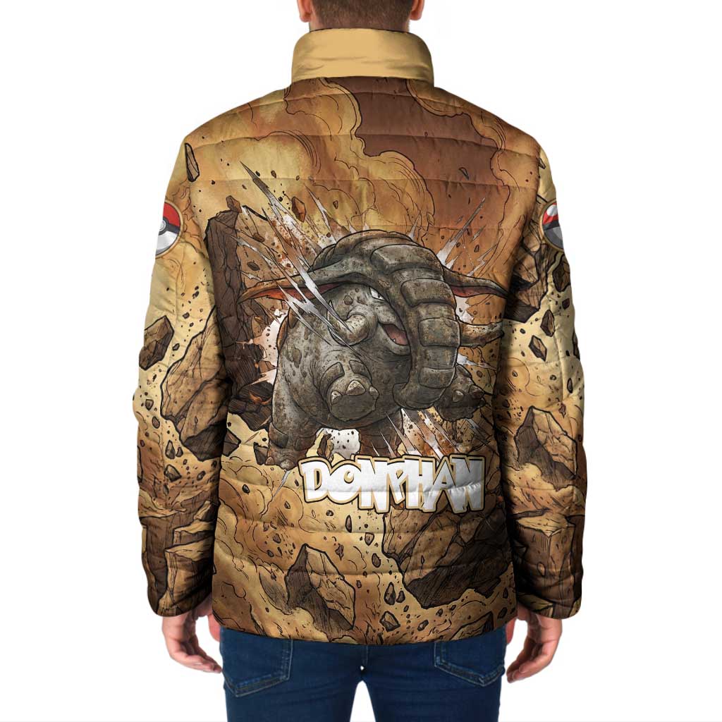 Donphan Padded Jacket Explosive Earthquake Comic Art
