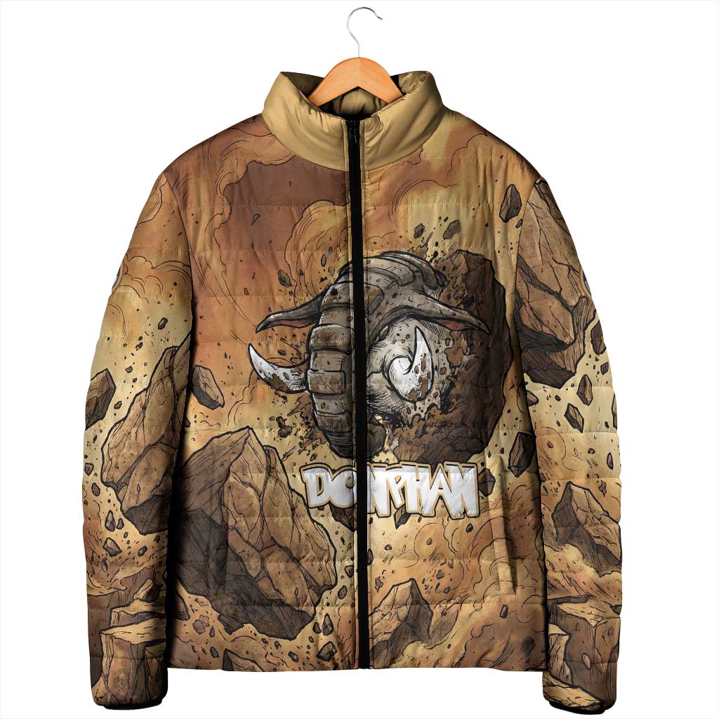 Donphan Padded Jacket Explosive Earthquake Comic Art