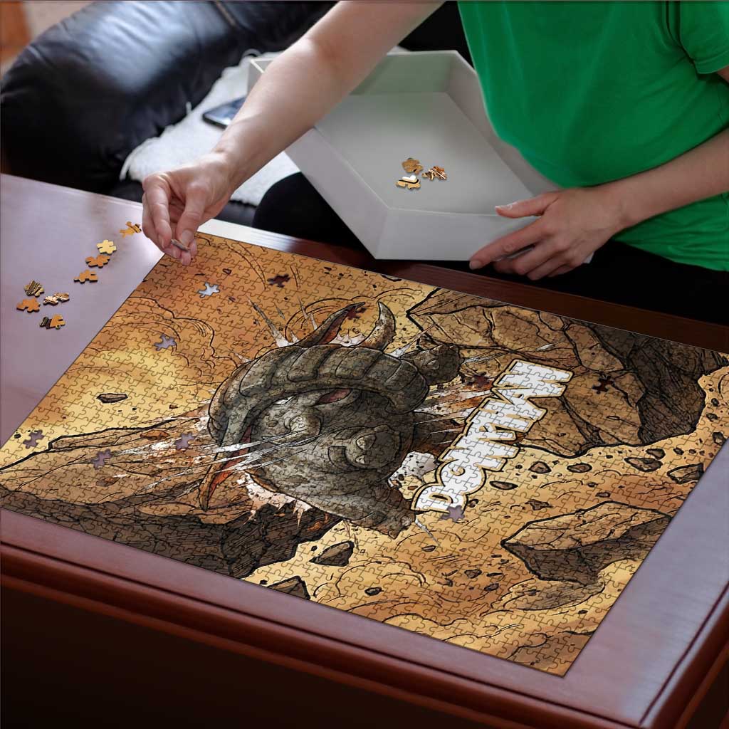 Donphan Puzzle Explosive Earthquake Comic Art