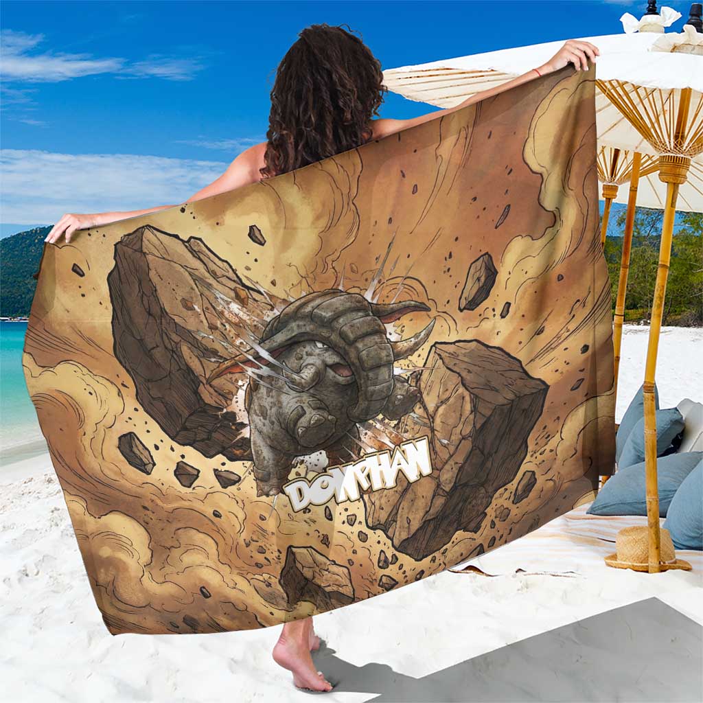 Donphan Sarong Explosive Earthquake Comic Art