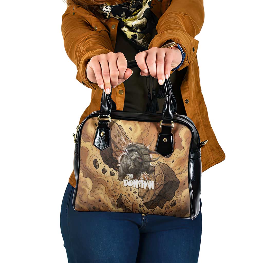 Donphan Shoulder Handbag Explosive Earthquake Comic Art