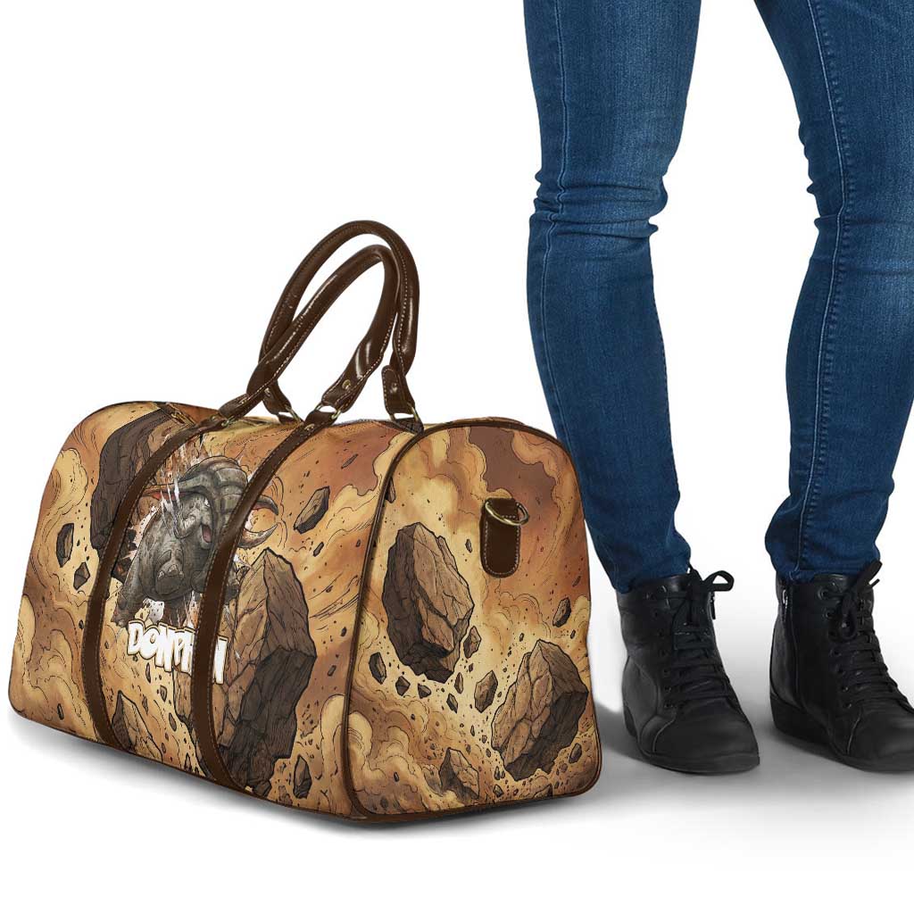 Donphan Travel Bag Explosive Earthquake Comic Art