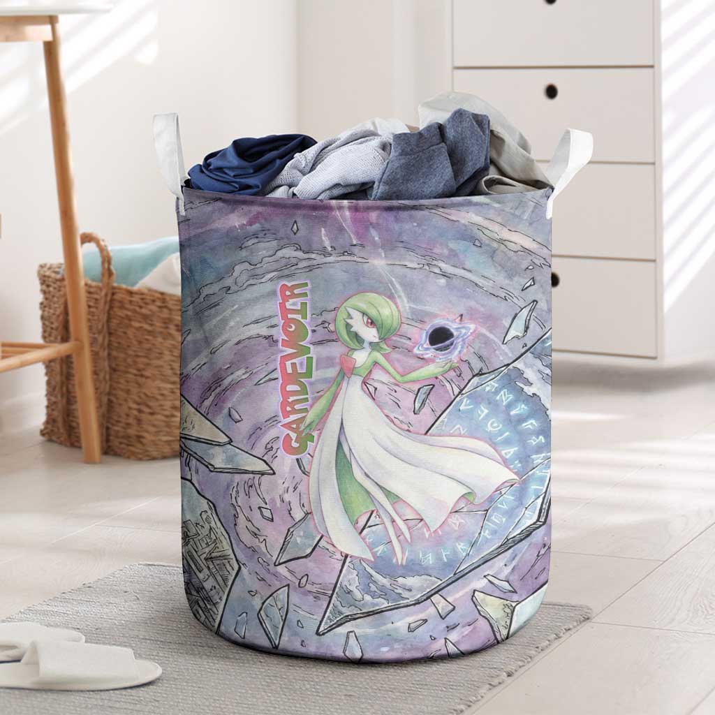 Gardevoir Laundry Basket Shattered Crystal Galaxy Art