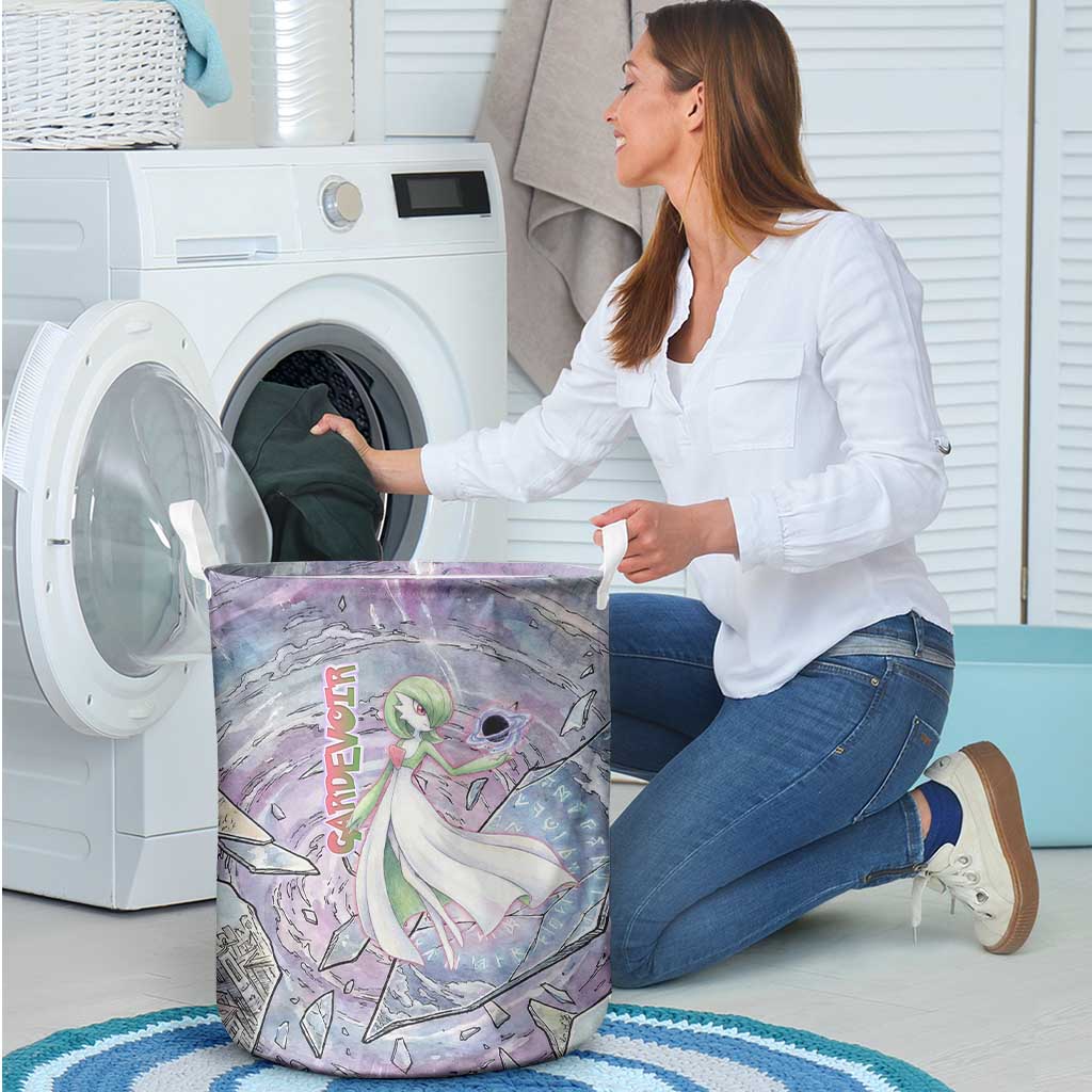 Gardevoir Laundry Basket Shattered Crystal Galaxy Art