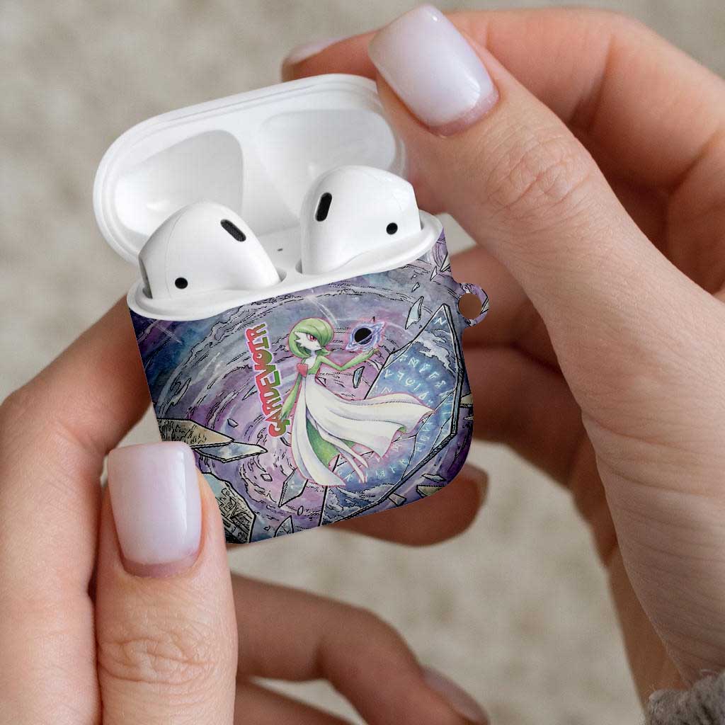 Gardevoir AirPods Case Shattered Crystal Galaxy Art