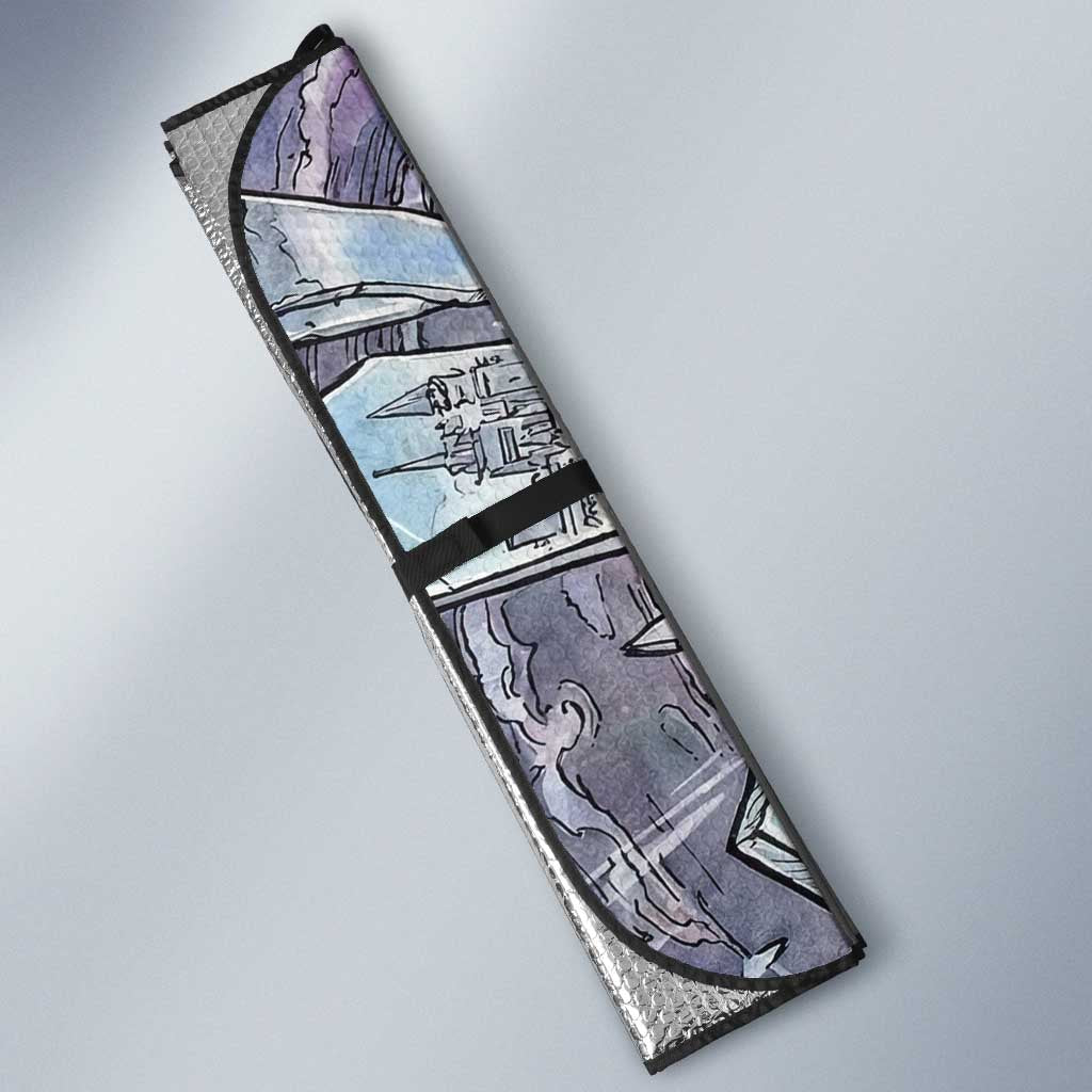 Gardevoir Auto Sun Shade Shattered Crystal Galaxy Art
