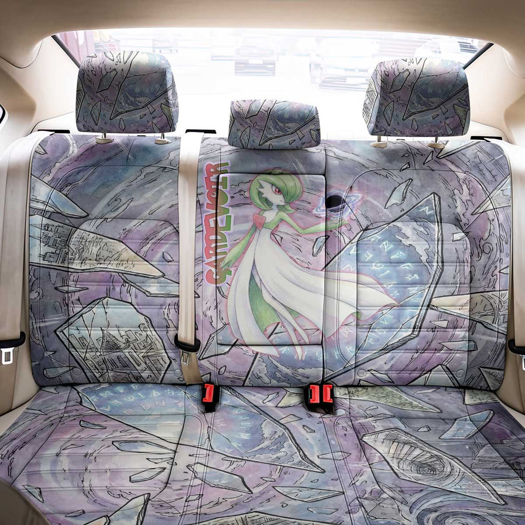 Gardevoir Back Car Seat Cover Shattered Crystal Galaxy Art