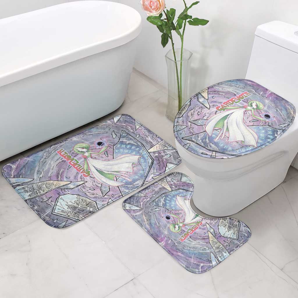 Gardevoir Bathroom Set Shattered Crystal Galaxy Art
