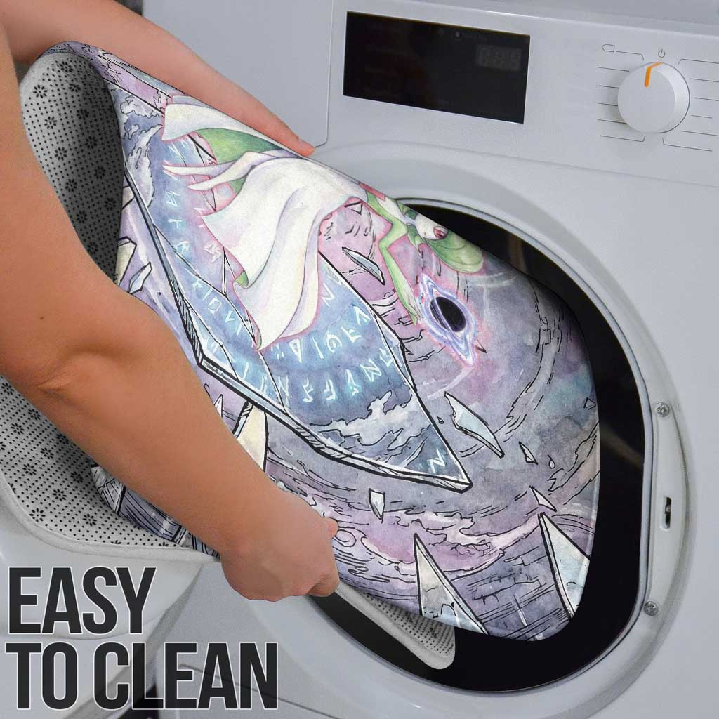 Gardevoir Bathroom Set Shattered Crystal Galaxy Art