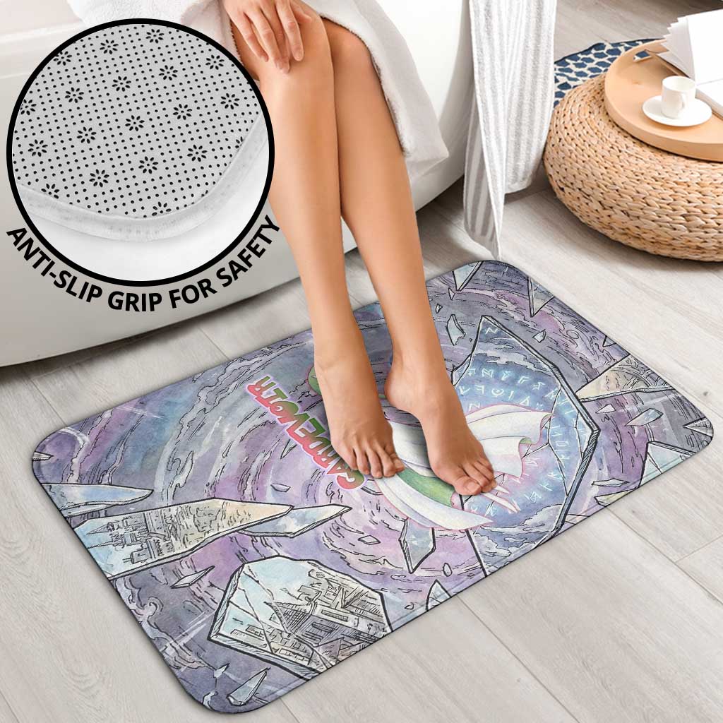 Gardevoir Bathroom Set Shattered Crystal Galaxy Art