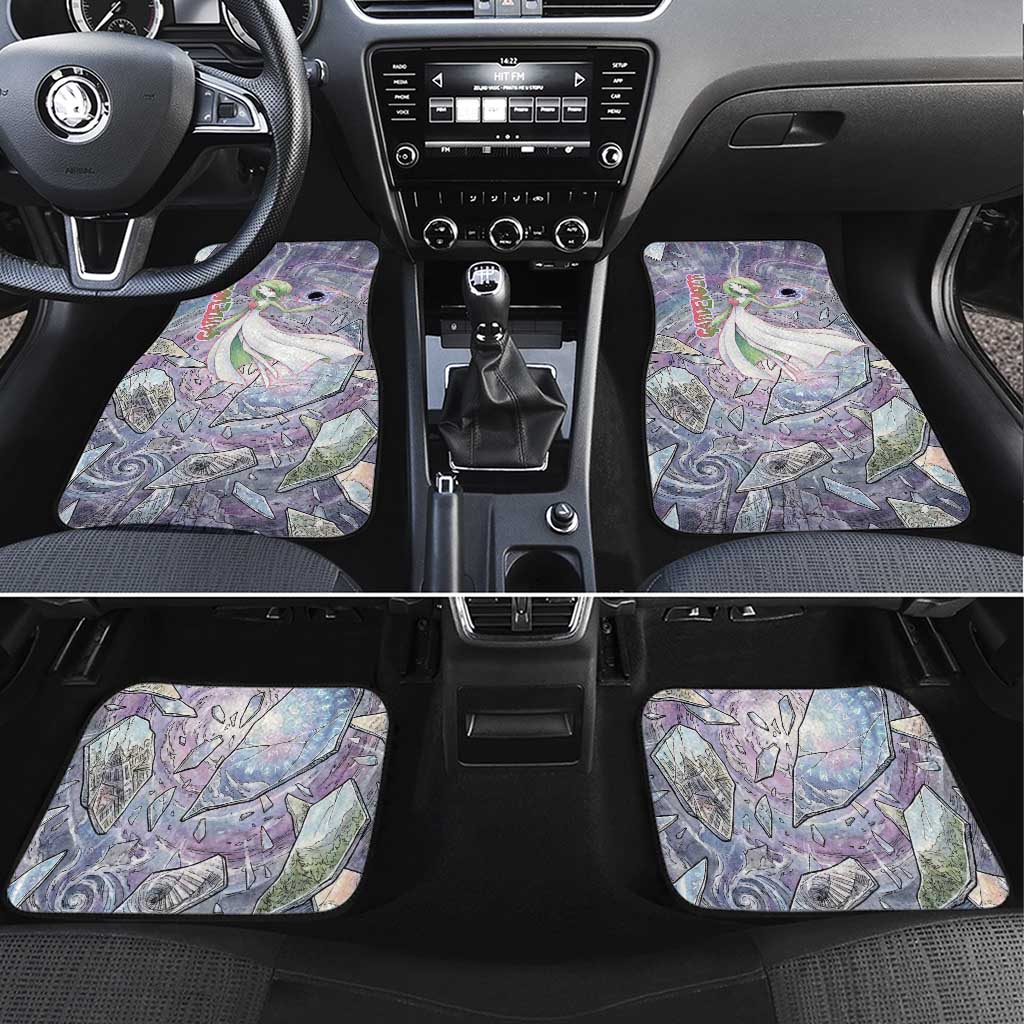 Gardevoir Car Mats Shattered Crystal Galaxy Art