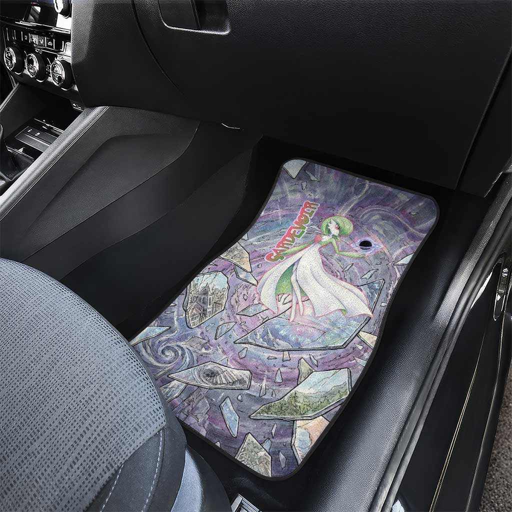 Gardevoir Car Mats Shattered Crystal Galaxy Art