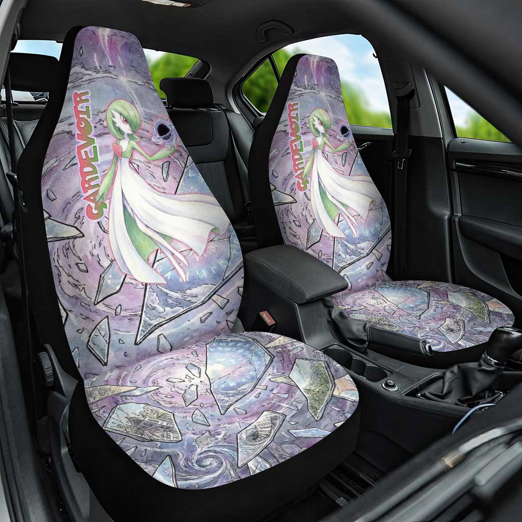 Gardevoir Car Seat Cover Shattered Crystal Galaxy Art