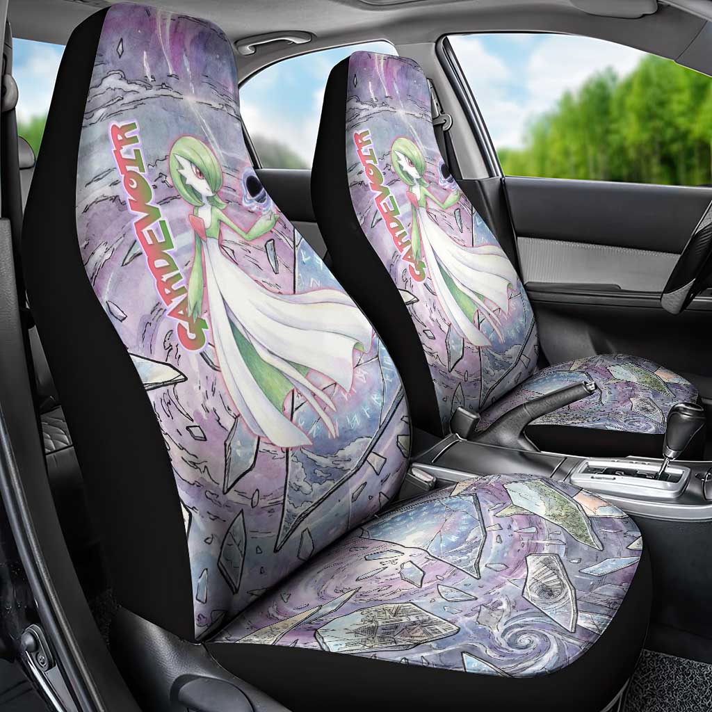 Gardevoir Car Seat Cover Shattered Crystal Galaxy Art