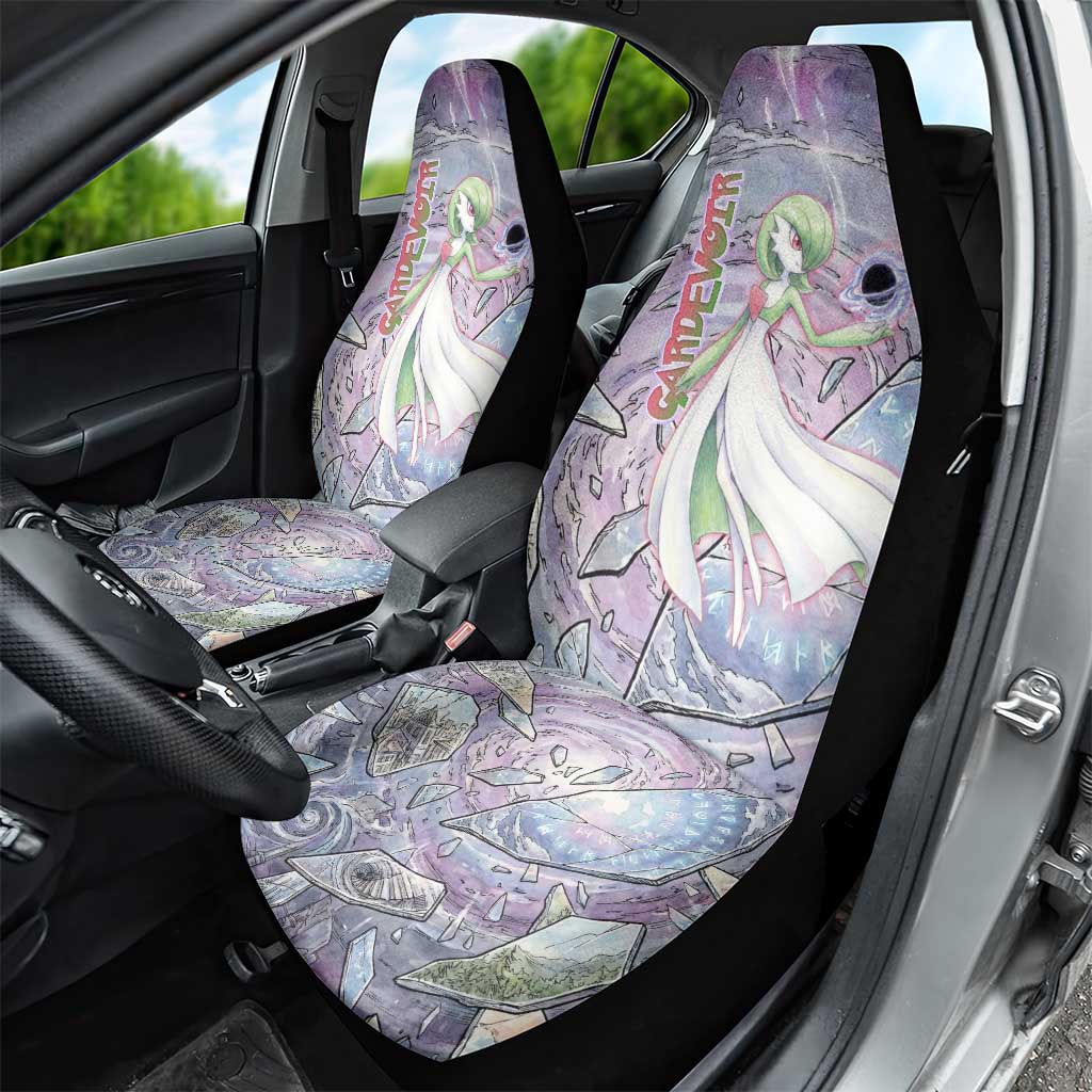 Gardevoir Car Seat Cover Shattered Crystal Galaxy Art