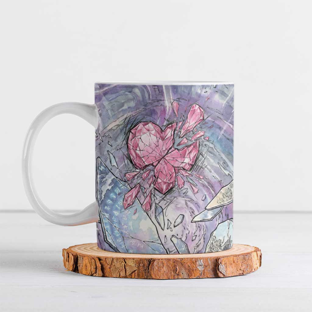 Gardevoir Ceramic Mug Shattered Crystal Galaxy Art