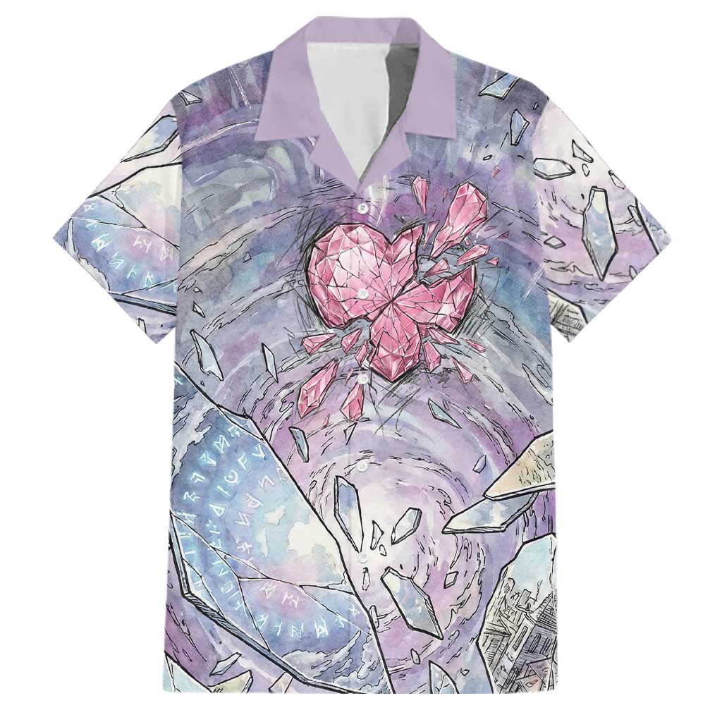 Gardevoir Family Matching Summer Maxi Dress and Hawaiian Shirt Shattered Crystal Galaxy Art
