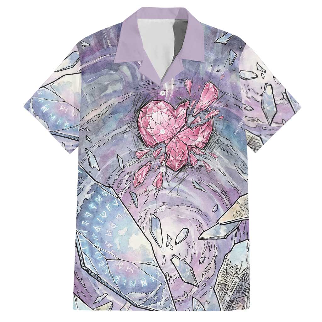 Gardevoir Hawaiian Shirt Shattered Crystal Galaxy Art