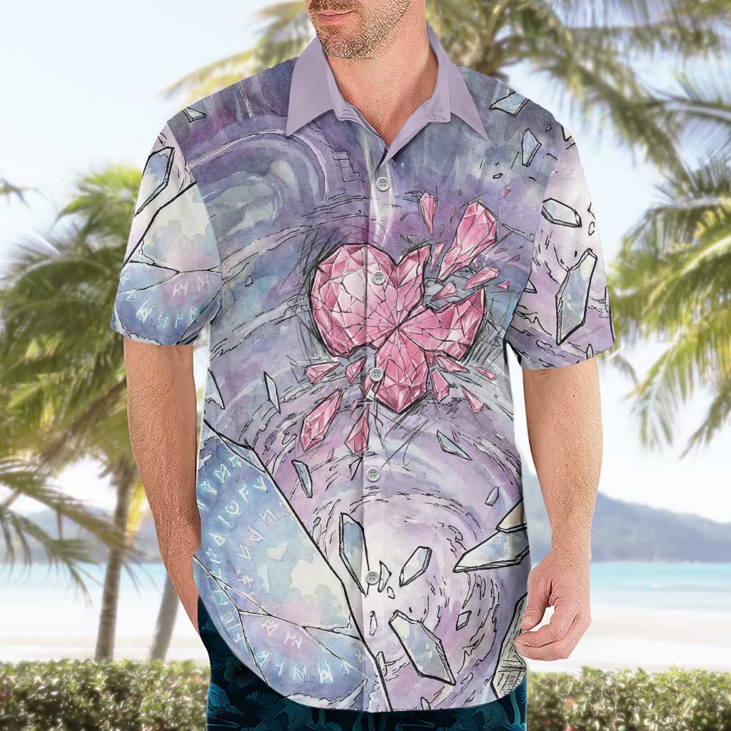 Gardevoir Hawaiian Shirt Shattered Crystal Galaxy Art