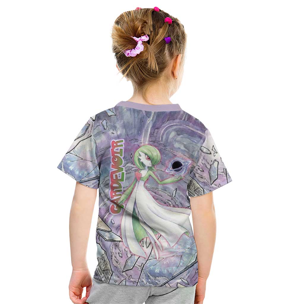 Gardevoir Kid T Shirt Shattered Crystal Galaxy Art