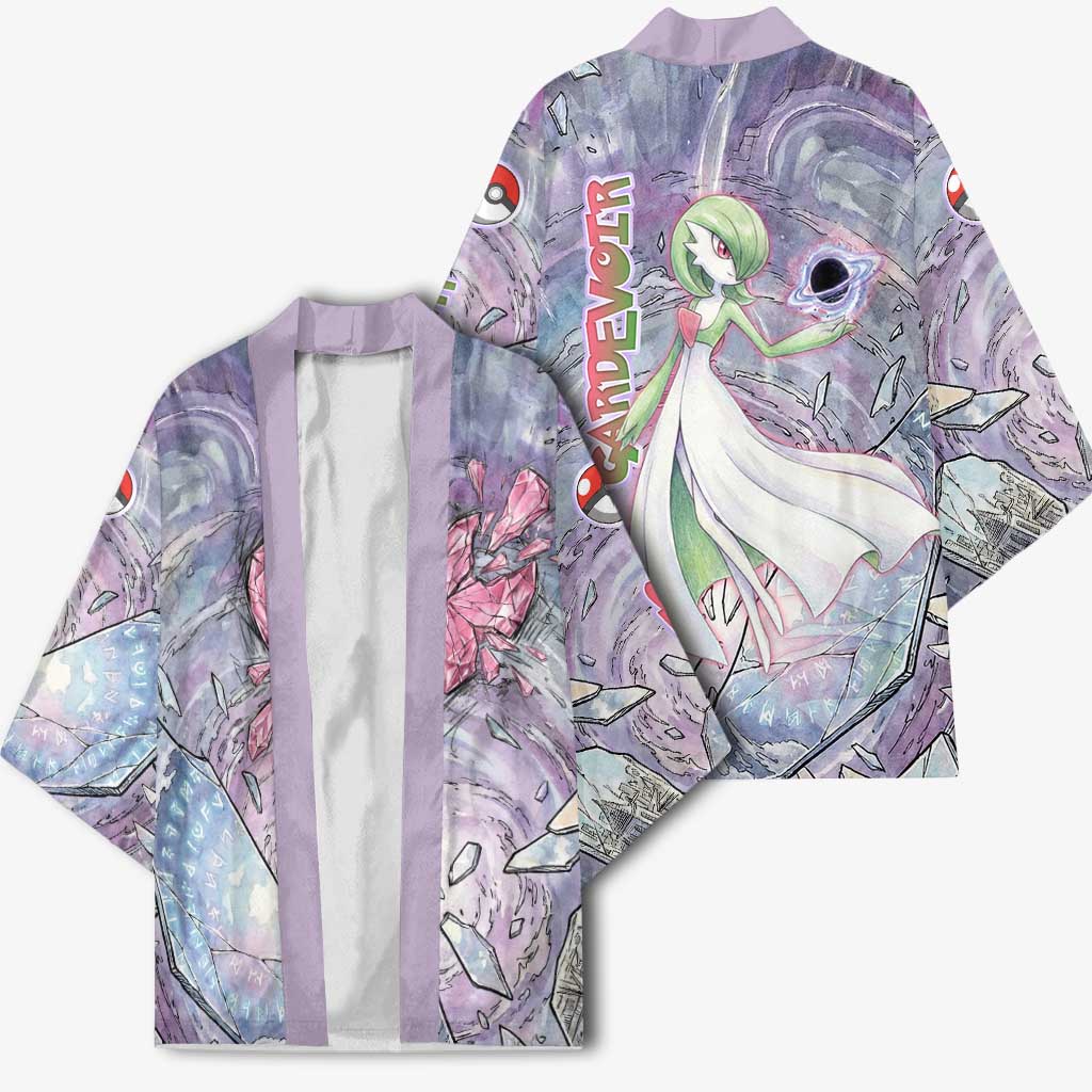 Gardevoir Kimono Shattered Crystal Galaxy Art