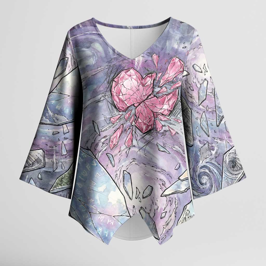 Gardevoir Kimono Sleeve Blouse Shattered Crystal Galaxy Art