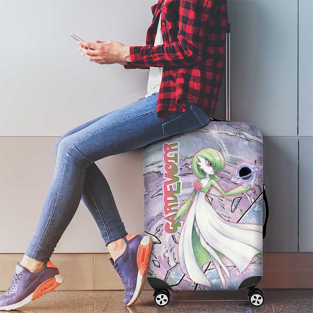 Gardevoir Luggage Cover Shattered Crystal Galaxy Art