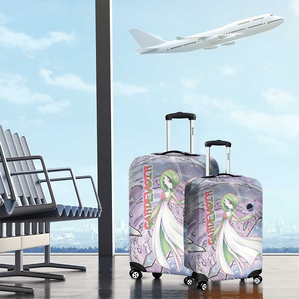 Gardevoir Luggage Cover Shattered Crystal Galaxy Art