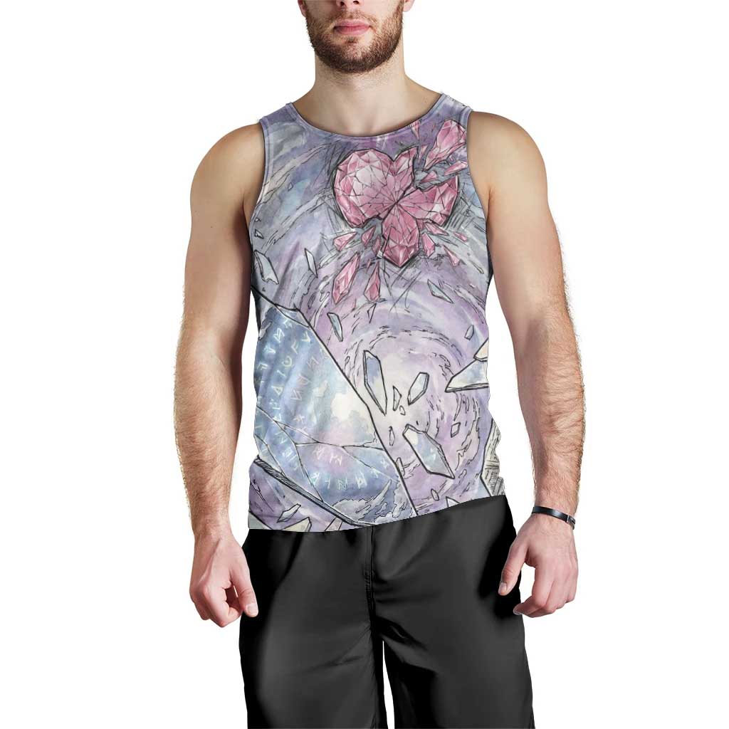 Gardevoir Men Tank Top Shattered Crystal Galaxy Art