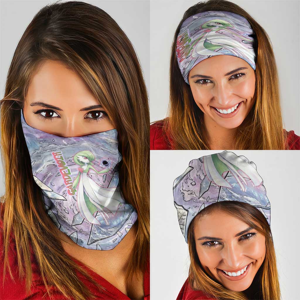 Gardevoir Neck Gaiter Shattered Crystal Galaxy Art