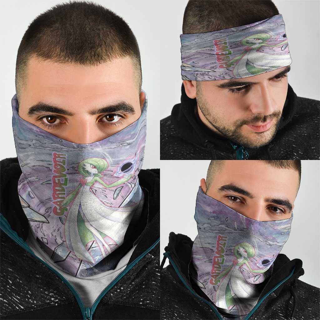 Gardevoir Neck Gaiter Shattered Crystal Galaxy Art
