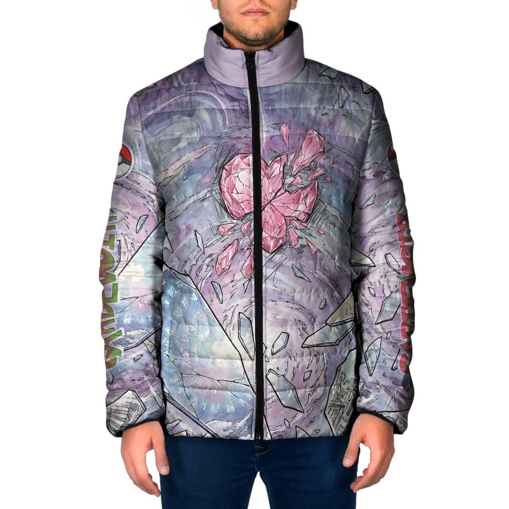 Gardevoir Padded Jacket Shattered Crystal Galaxy Art