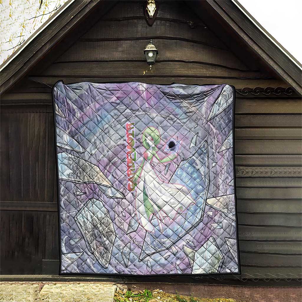 Gardevoir Quilt Shattered Crystal Galaxy Art