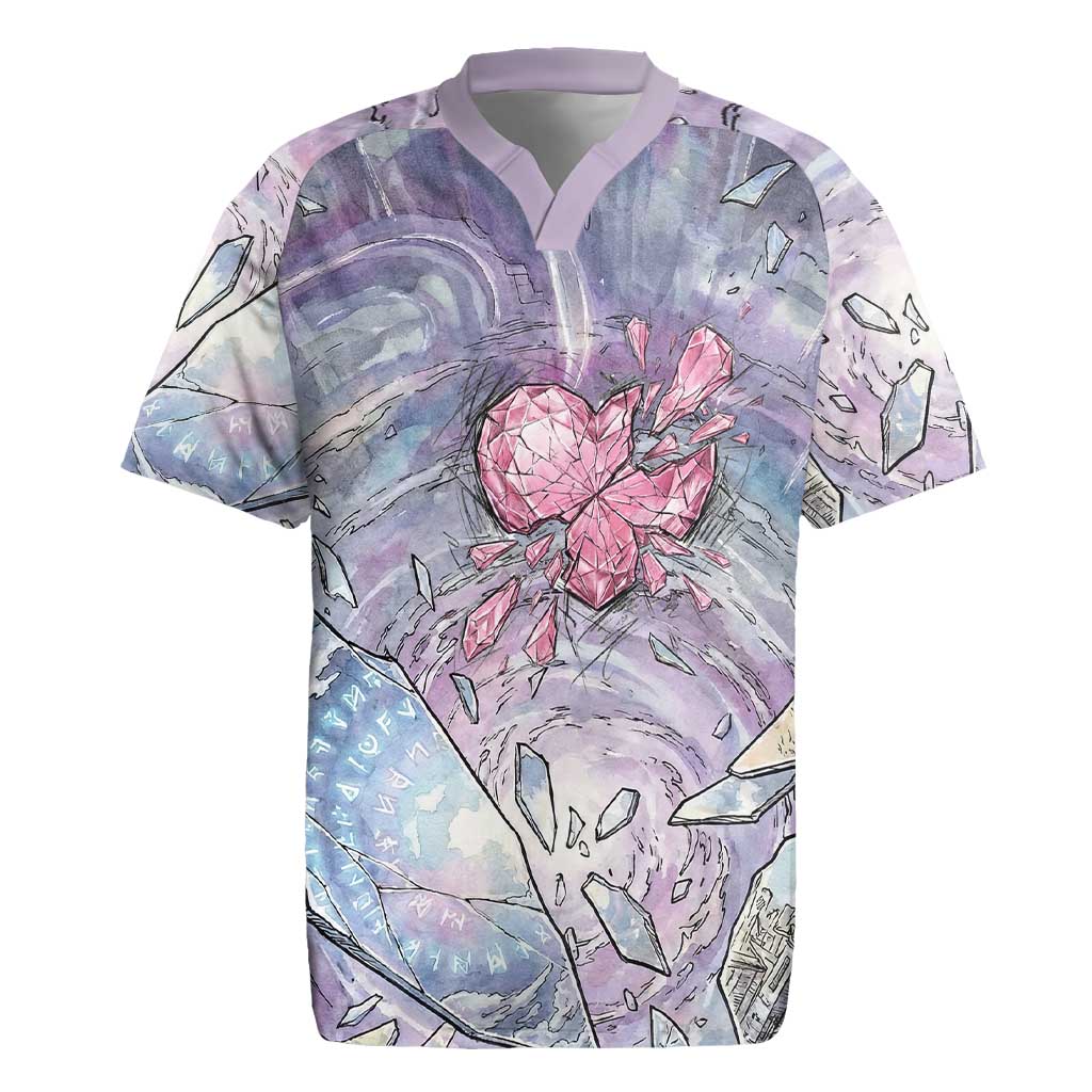 Gardevoir Rugby Jersey Shattered Crystal Galaxy Art