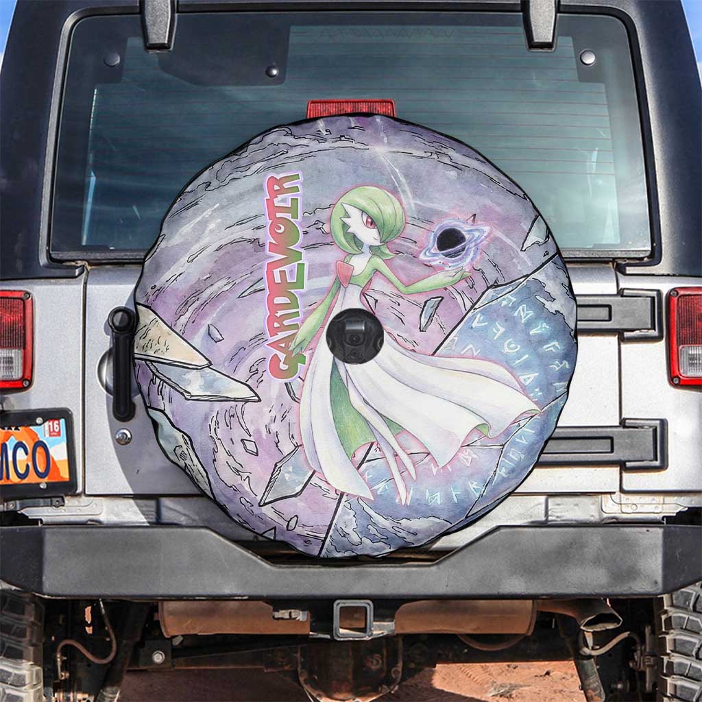 Gardevoir Spare Tire Cover Shattered Crystal Galaxy Art
