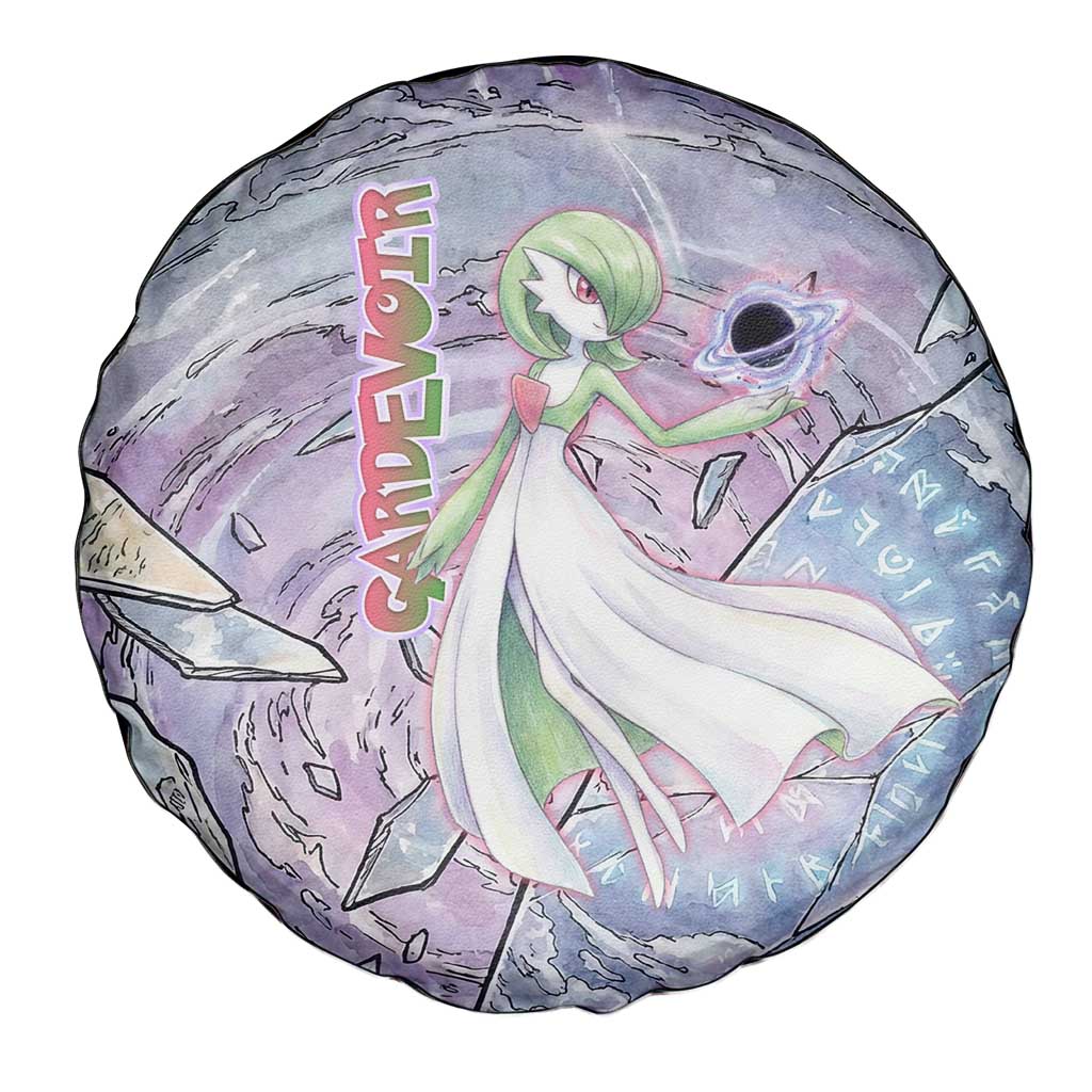 Gardevoir Spare Tire Cover Shattered Crystal Galaxy Art