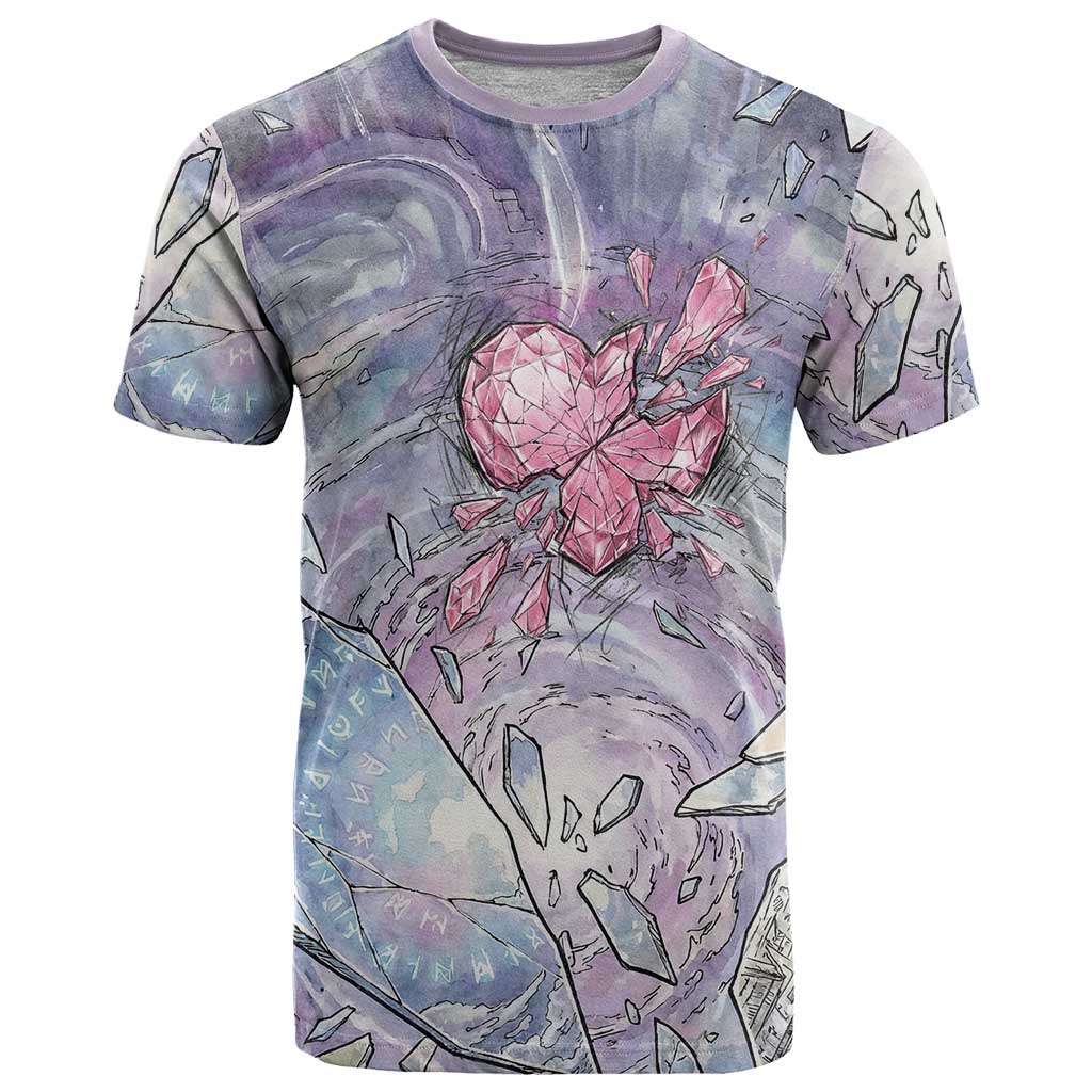 Gardevoir T Shirt Shattered Crystal Galaxy Art