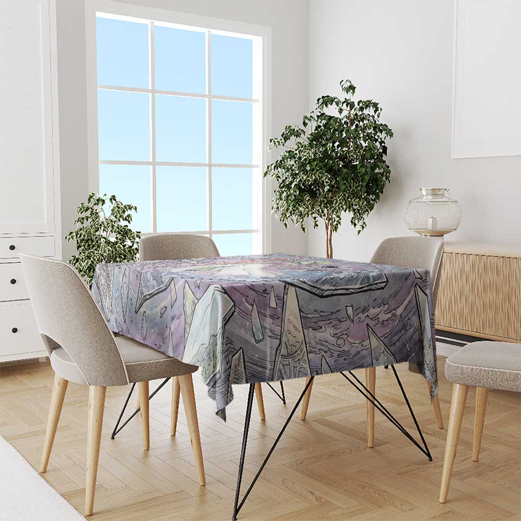 Gardevoir Tablecloth Shattered Crystal Galaxy Art