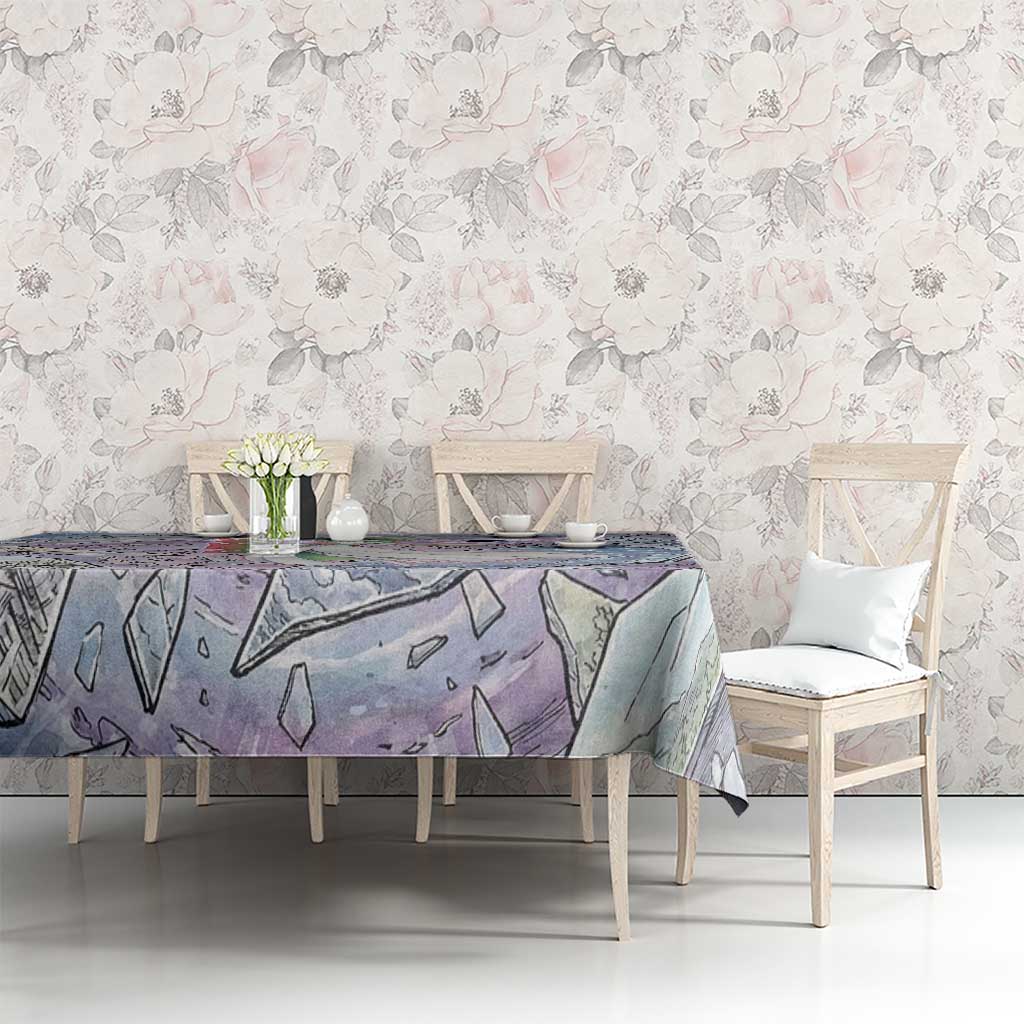 Gardevoir Tablecloth Shattered Crystal Galaxy Art