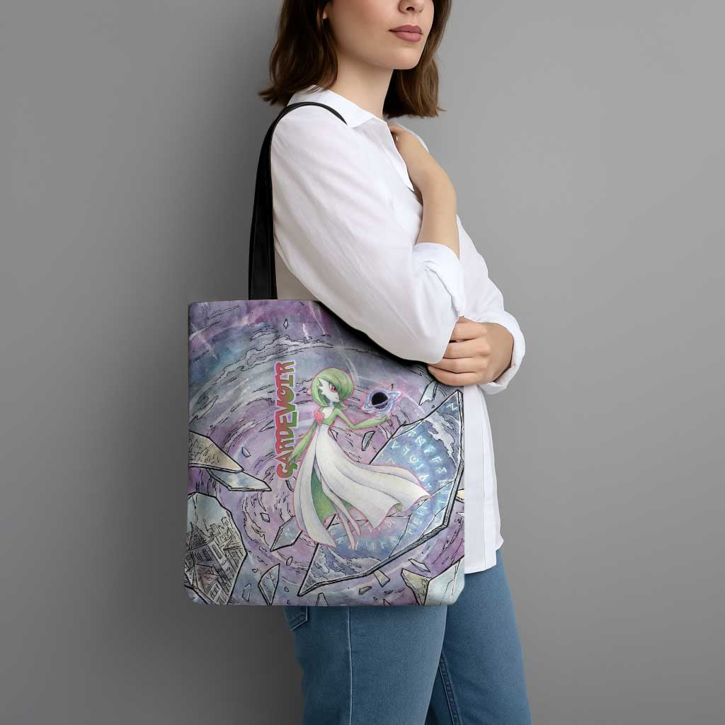 Gardevoir Tote Bag Shattered Crystal Galaxy Art