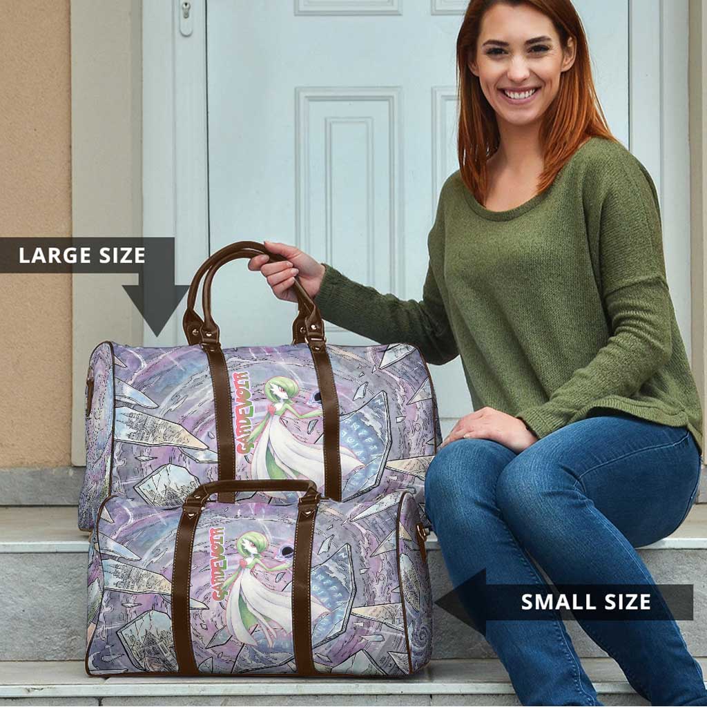 Gardevoir Travel Bag Shattered Crystal Galaxy Art