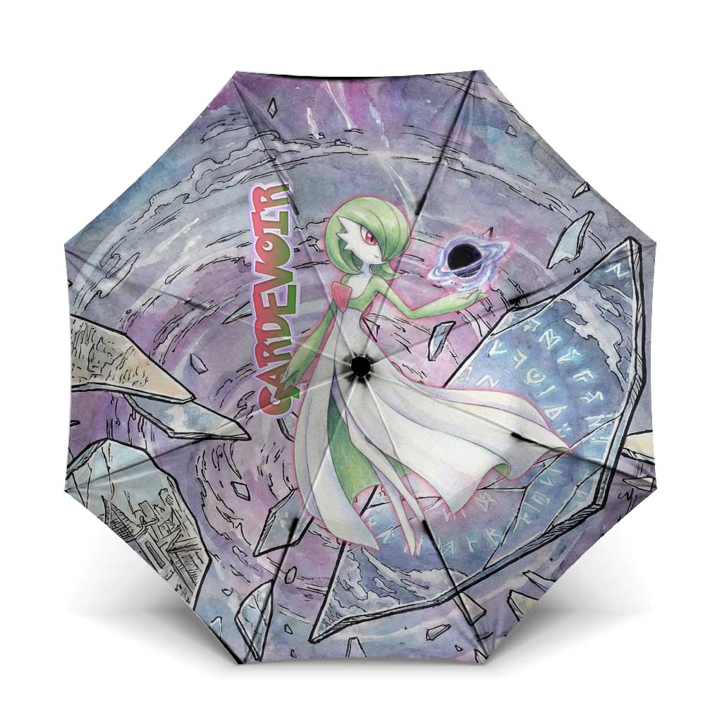 Gardevoir Umbrella Shattered Crystal Galaxy Art