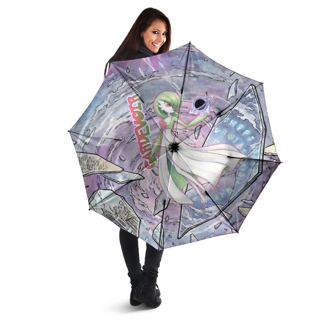 Gardevoir Umbrella Shattered Crystal Galaxy Art