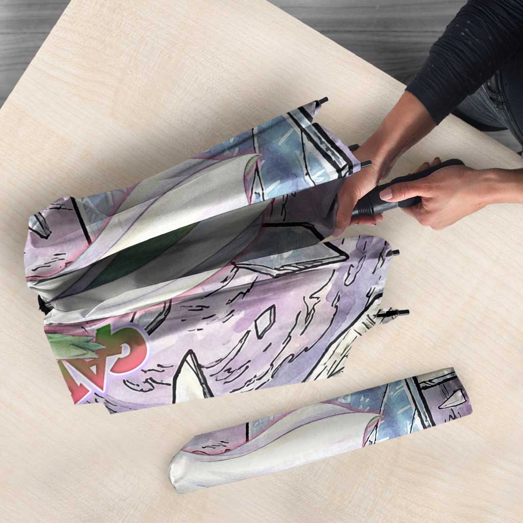 Gardevoir Umbrella Shattered Crystal Galaxy Art