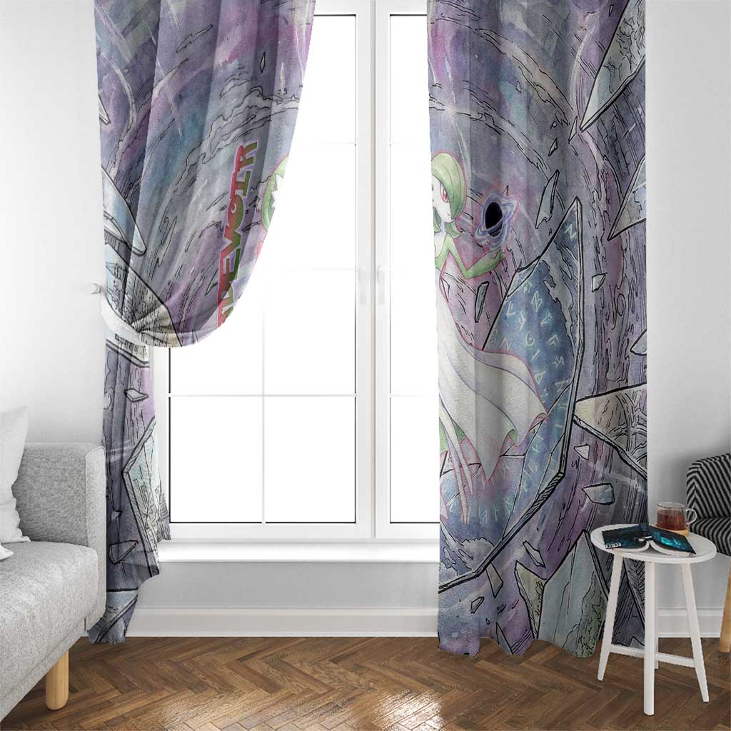 Gardevoir Window Curtain Shattered Crystal Galaxy Art