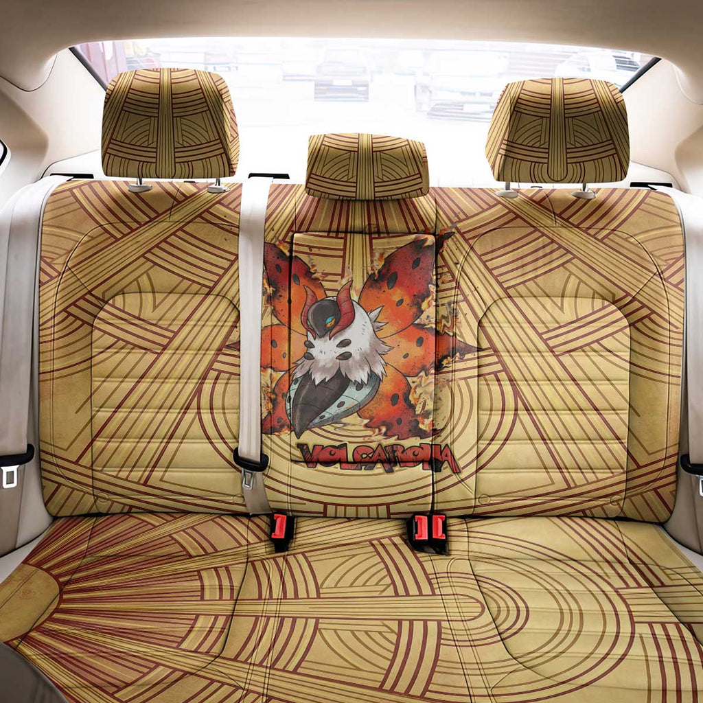 Volcarona Back Car Seat Cover Aztec Sun God Tapestry Art