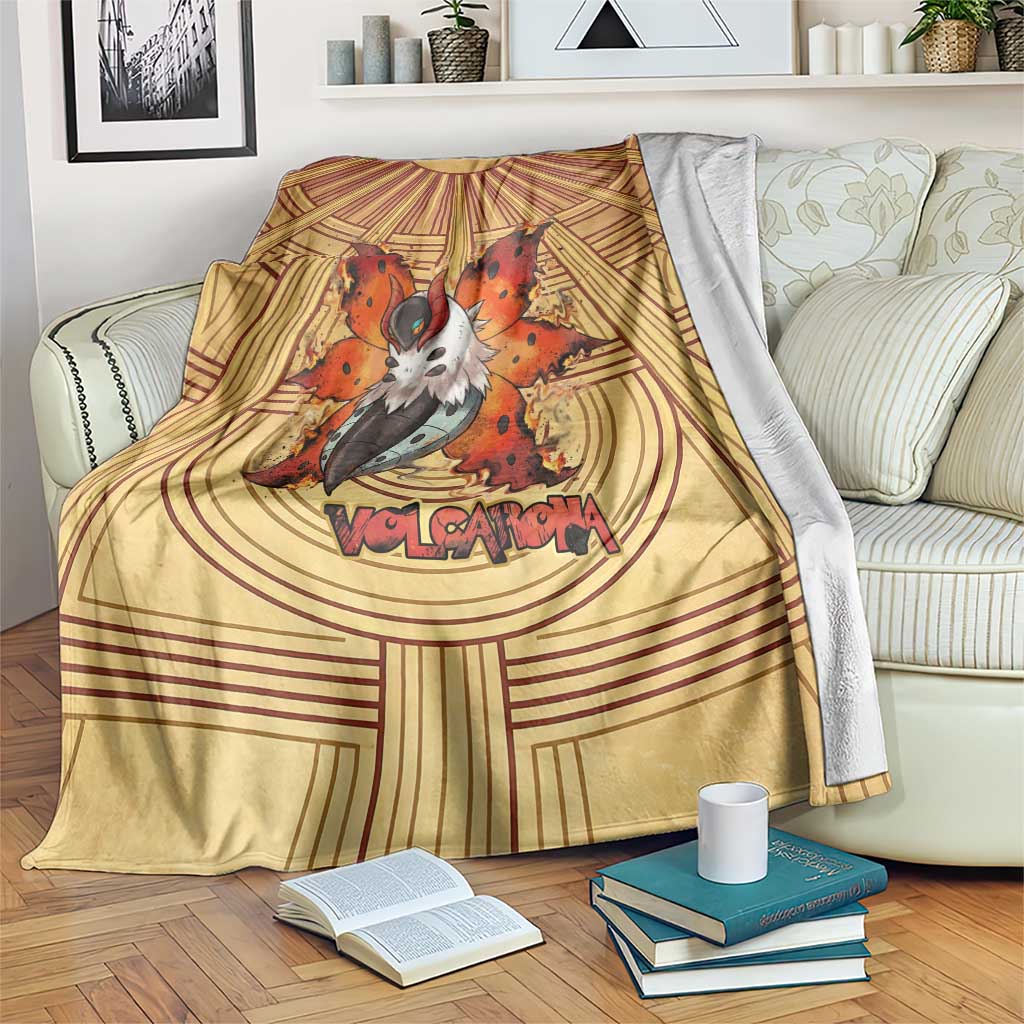 Volcarona Blanket Aztec Sun God Tapestry Art