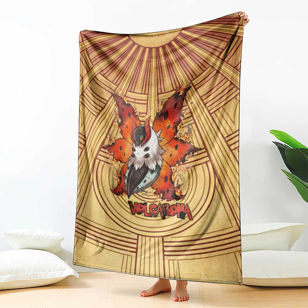 Volcarona Blanket Aztec Sun God Tapestry Art